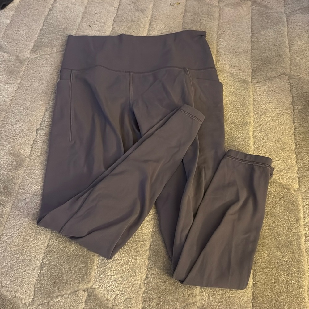 purple women’s lululemon leggings with pockets